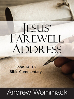 cover image of Jesus' Farewell Address